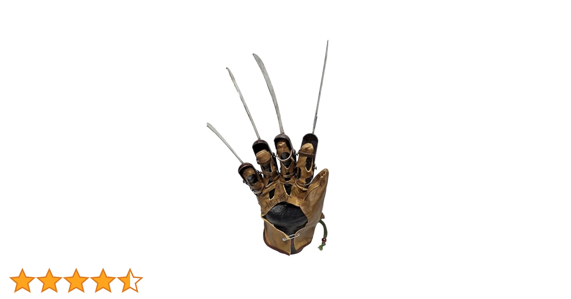 【未使用美品】エルム街の悪夢 惨劇の館フレディグローブ プロップレプリカ エルム街の悪夢3 惨劇の館/ フレディ・クルーガー グローブ